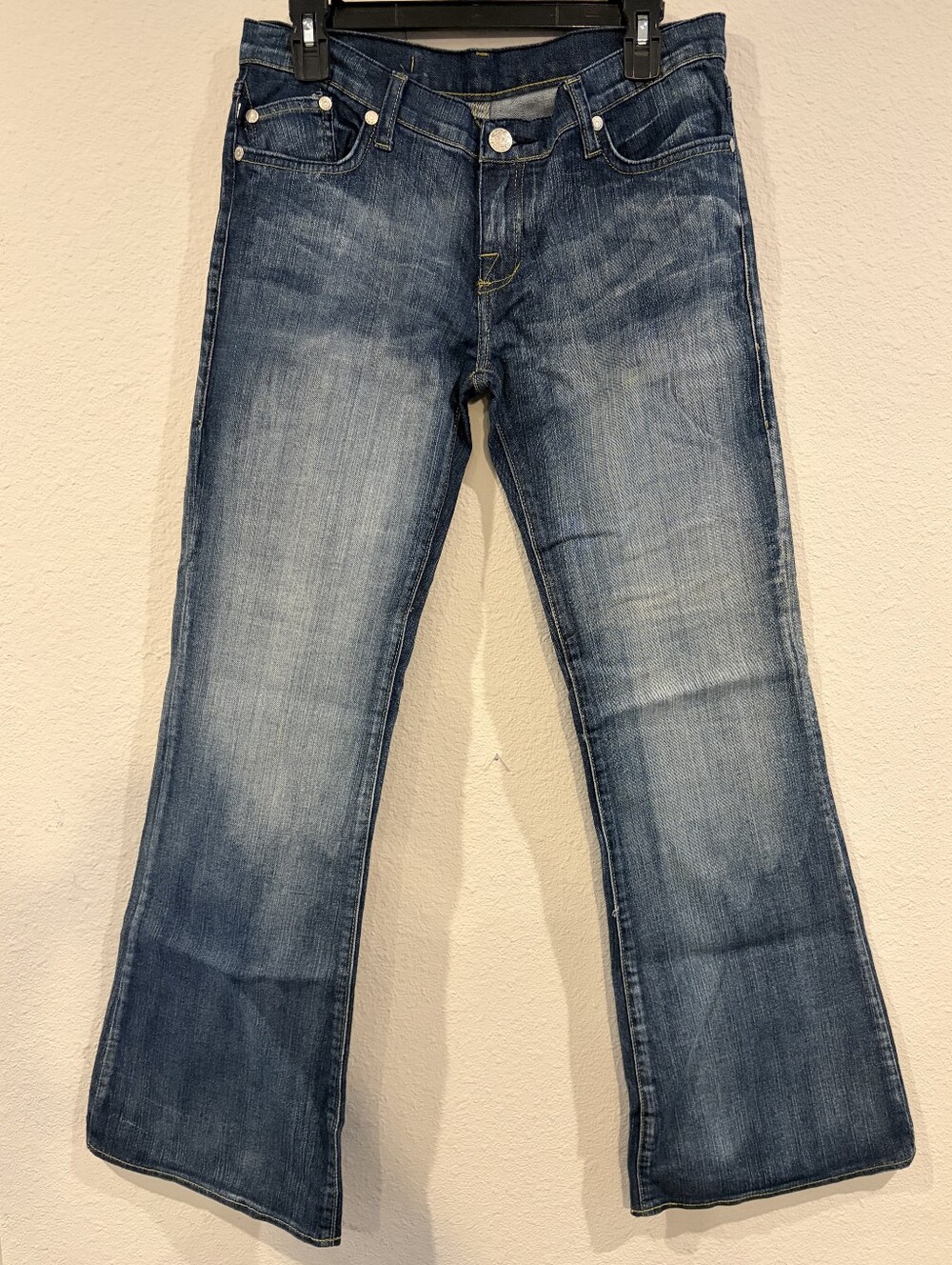 Rock & Republic Womens Vintage Y2K Low Rise Bootcut Blue Denim Jeans Size 31